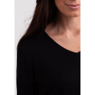 CASH-MERE.CH  Seide Kaschmir V-Ausschnitt Pullover 