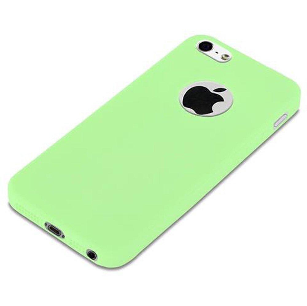 Cadorabo  Housse compatible avec Apple iPhone 5 / 5S / SE 2016 - Coque de protection en silicone TPU flexible 