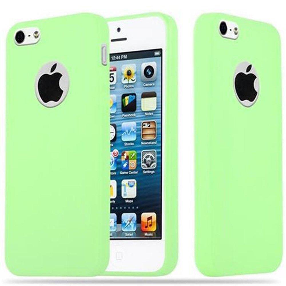 Cadorabo  Housse compatible avec Apple iPhone 5 / 5S / SE 2016 - Coque de protection en silicone TPU flexible 