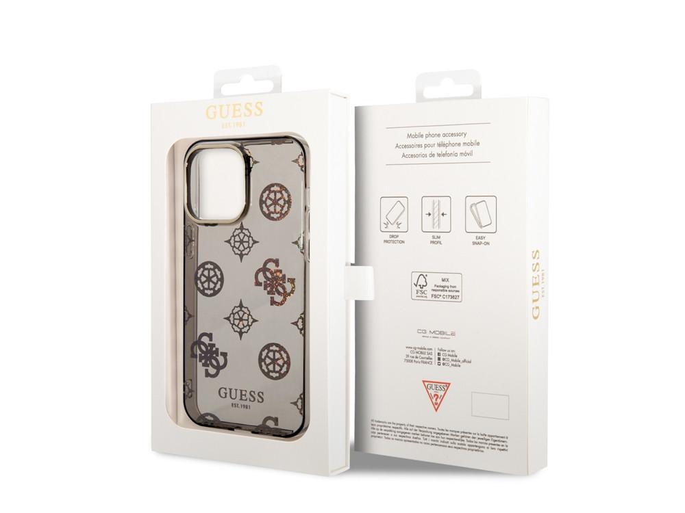 GUESS  Hülle Apple iPhone 14 Pro Max TPU Peony 