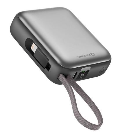 SWISSTEN  Externe Batterie 10000mAh Swissten Grau 