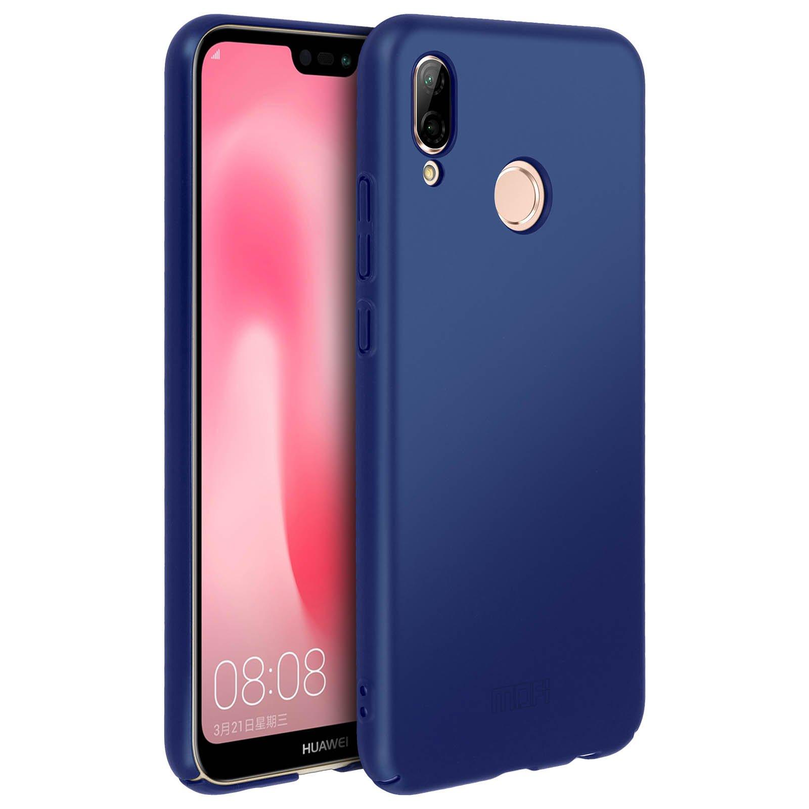 Avizar  Cover MOFi Blu liscia Huawei P20 Lite 