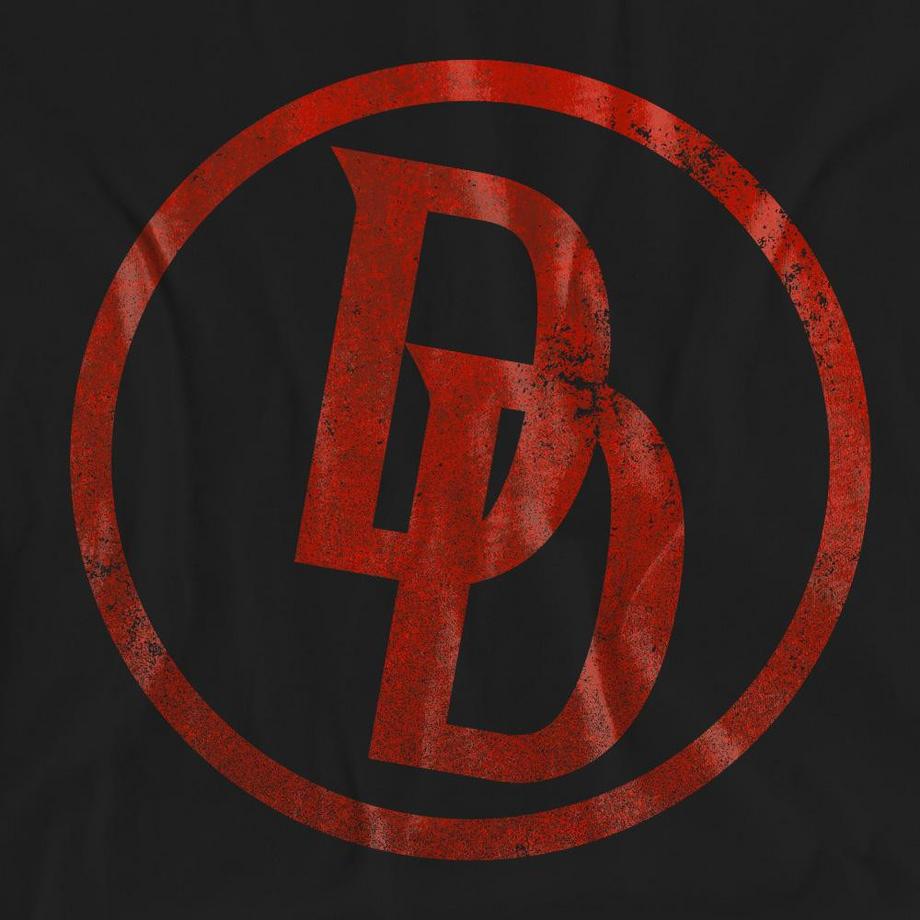 Daredevil Logo Print T-Shirt  