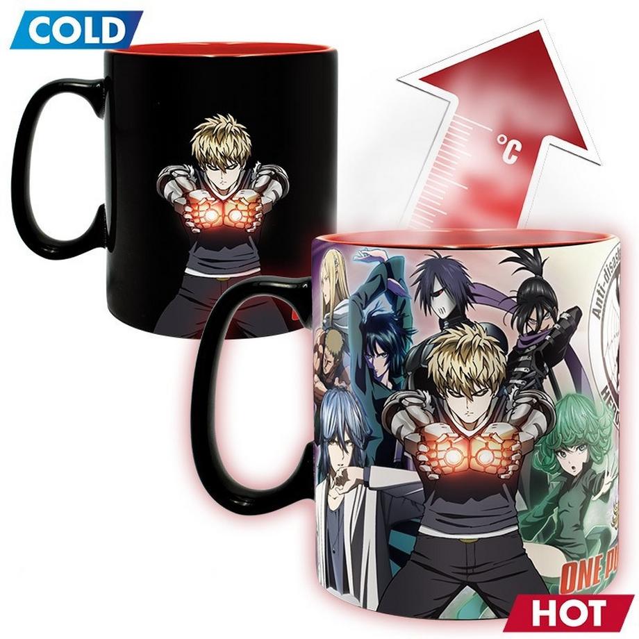 Abystyle  Mug - Thermo-réactif - One Punch Man - Héros 