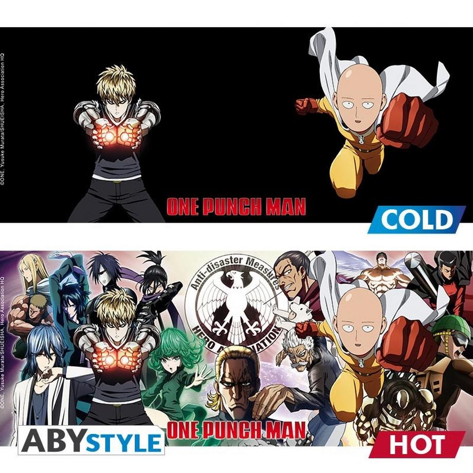 Abystyle  Mug - Thermo-réactif - One Punch Man - Héros 