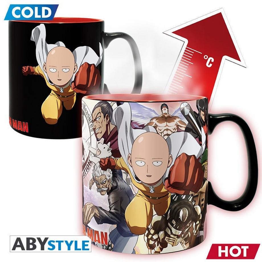 Abystyle  Mug - Thermo-réactif - One Punch Man - Héros 