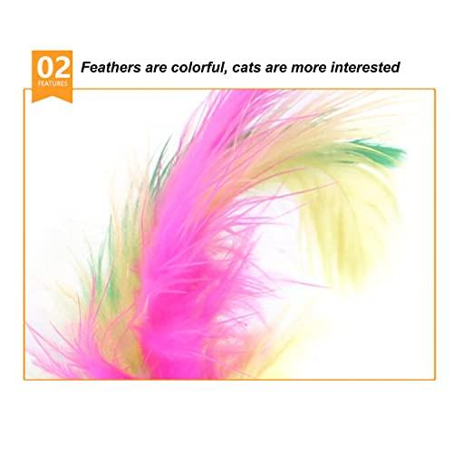 Alopini  Katzenspielzeug-Set, 15 Stück Kätzchenspielzeuge, interaktives Katzen Spielzeug 