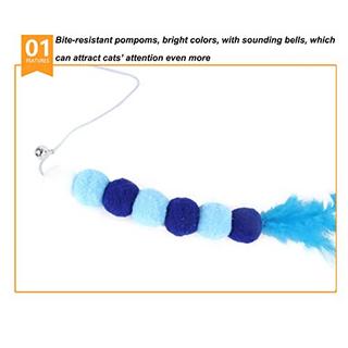 Alopini  Katzenspielzeug-Set, 15 Stück Kätzchenspielzeuge, interaktives Katzen Spielzeug 