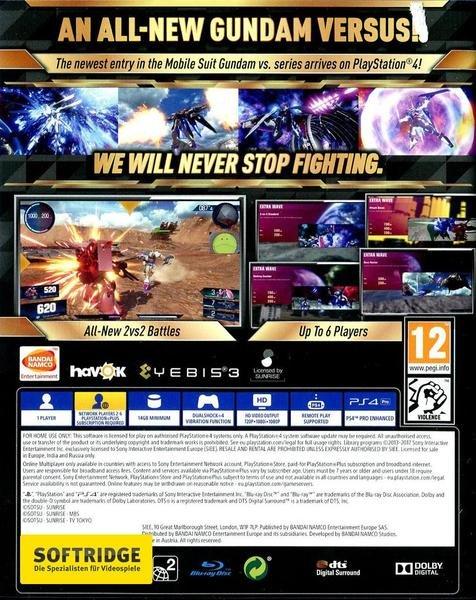 BANDAI NAMCO  Gundam Versus 