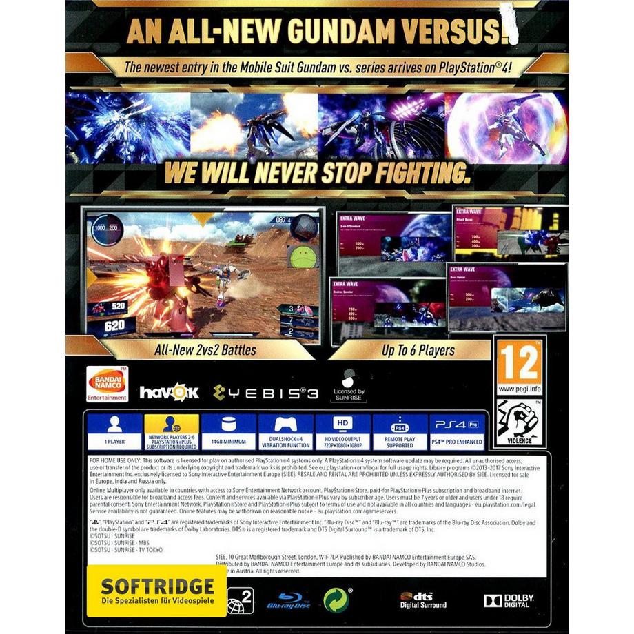BANDAI NAMCO  Gundam Versus 