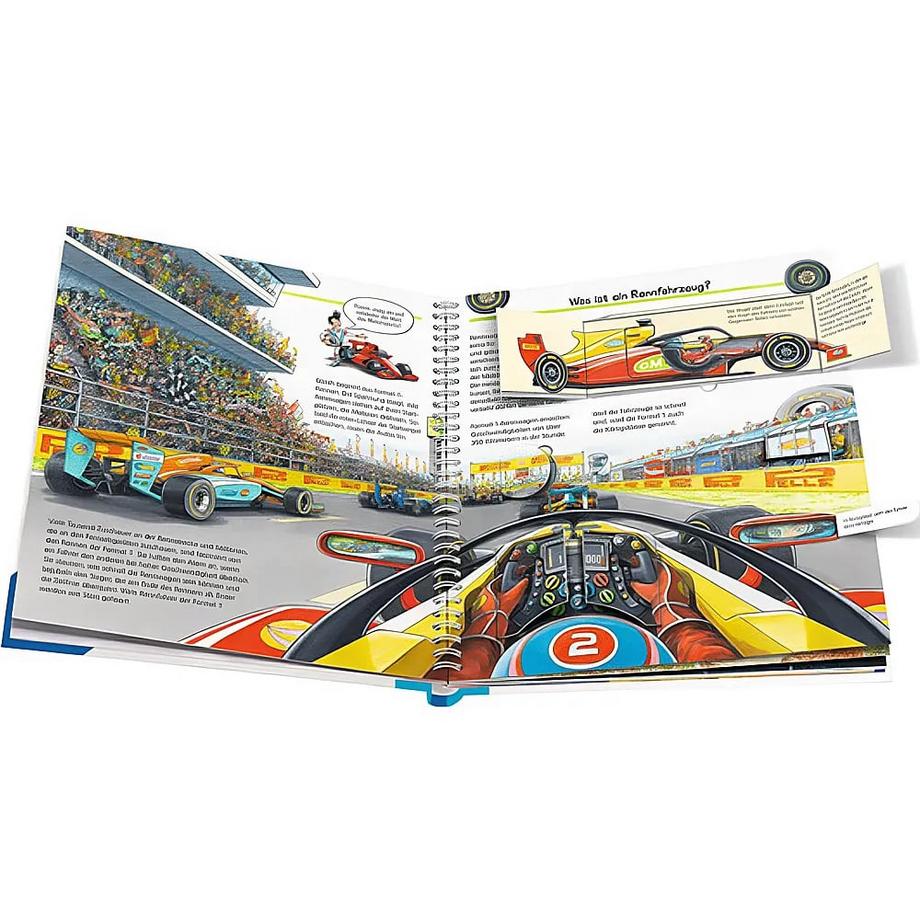 Wieso? Weshalb? Warum?, Band 69: Alles über Rennfahrzeuge Gernhäuser, Susanne; Nieländer, Peter (Illustrationen) Gebundene Ausgabe 