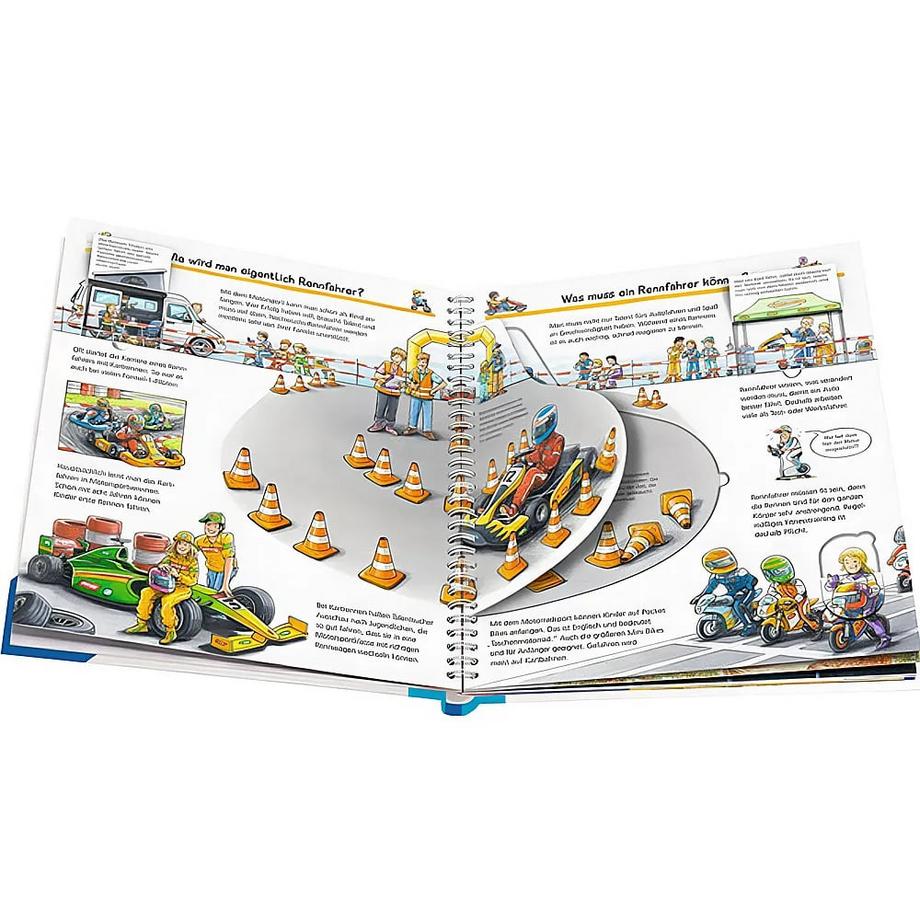 Wieso? Weshalb? Warum?, Band 69: Alles über Rennfahrzeuge Gernhäuser, Susanne; Nieländer, Peter (Illustrationen) Gebundene Ausgabe 