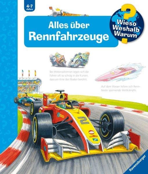 Wieso? Weshalb? Warum? Alles über Rennfahrzeuge (Nr.69) Gernhäuser, Susanne; Nieländer, Peter (Illustrationen) Copertina rigida 