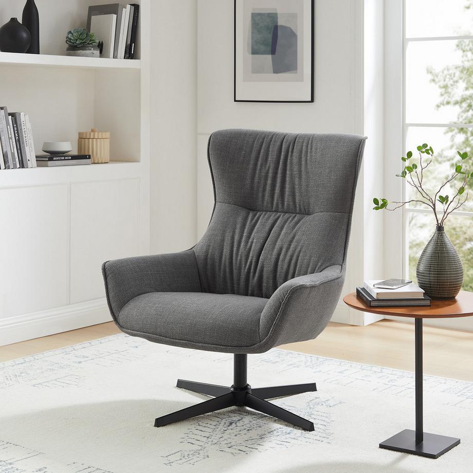 mutoni Fauteuil Nordkap gris  