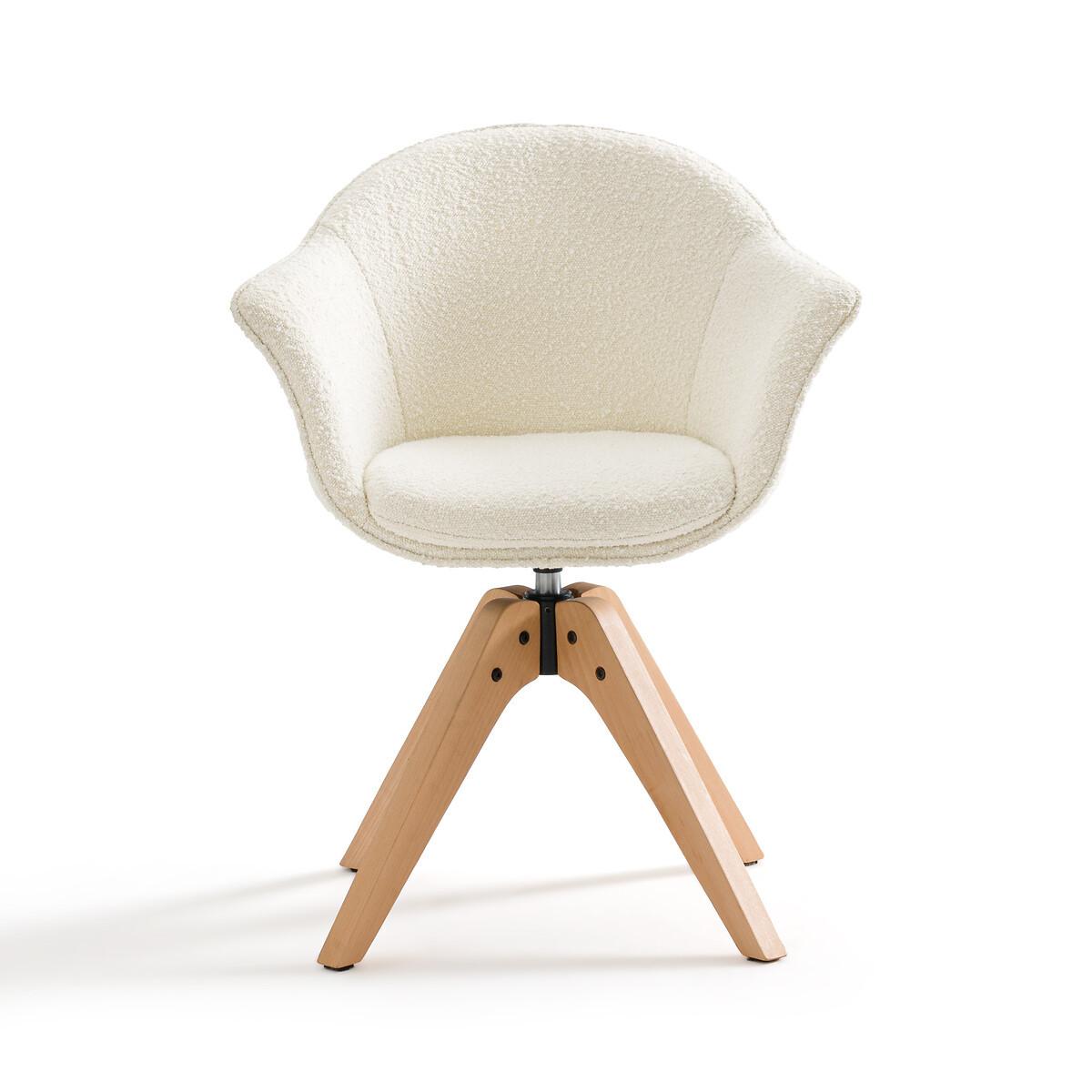 La Redoute Intérieurs Drehbarer Bürostuhl aus Bouclé  