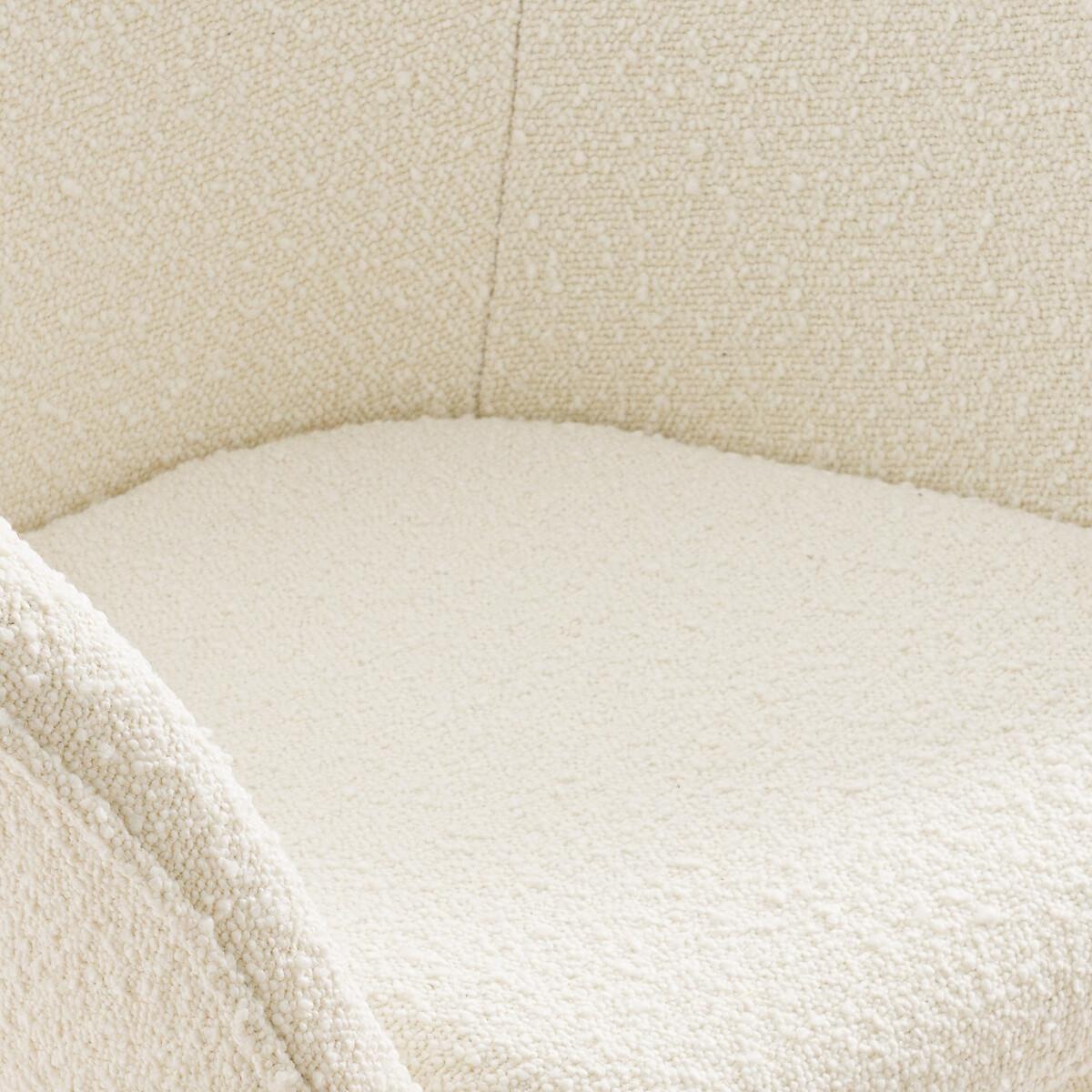 La Redoute Intérieurs Drehbarer Bürostuhl aus Bouclé  