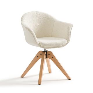 La Redoute Intérieurs Drehbarer Bürostuhl aus Bouclé  