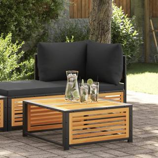 VidaXL Table de jardin bois d'acacia  