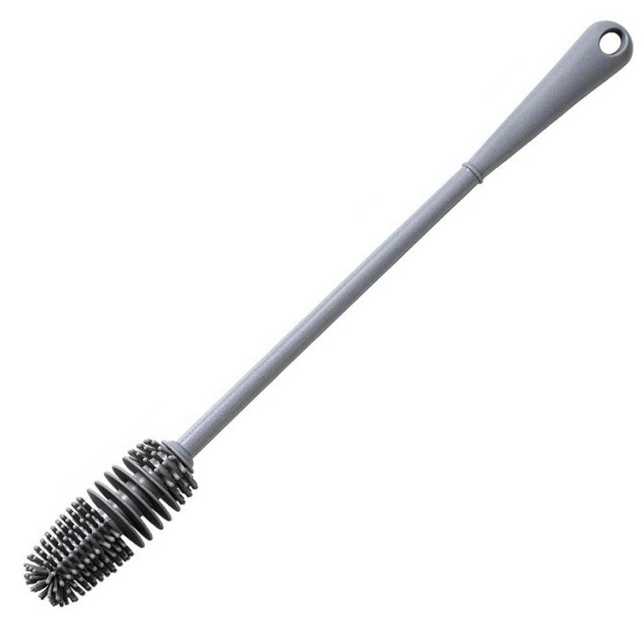 Brosse à vaisselle pour Verre - Silicone - Gris