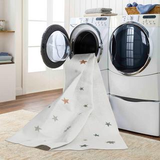 LIVABLISS STELLA Tapis Enfant Lavable en Machine Étoiles  