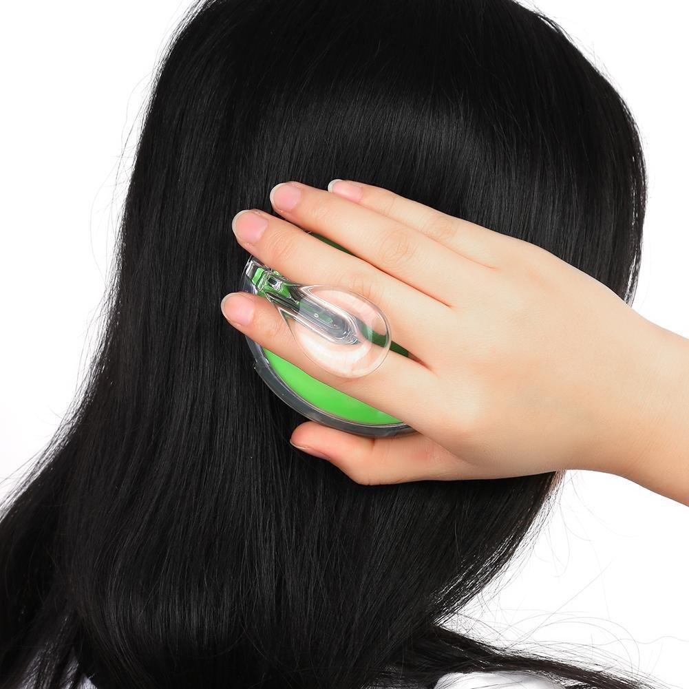 B2X  Brosse pour Massage du Cuir Chevelu - Verte 