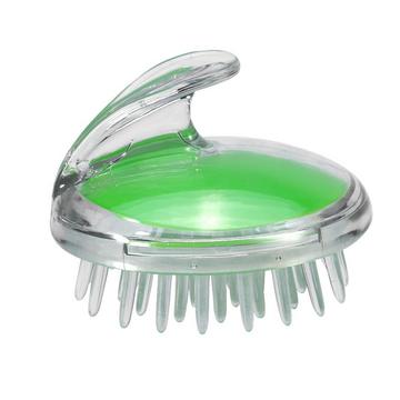 Bürste für die Kopfhautmassage – Grün