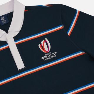 macron  polo manche longue france rwc m2023 