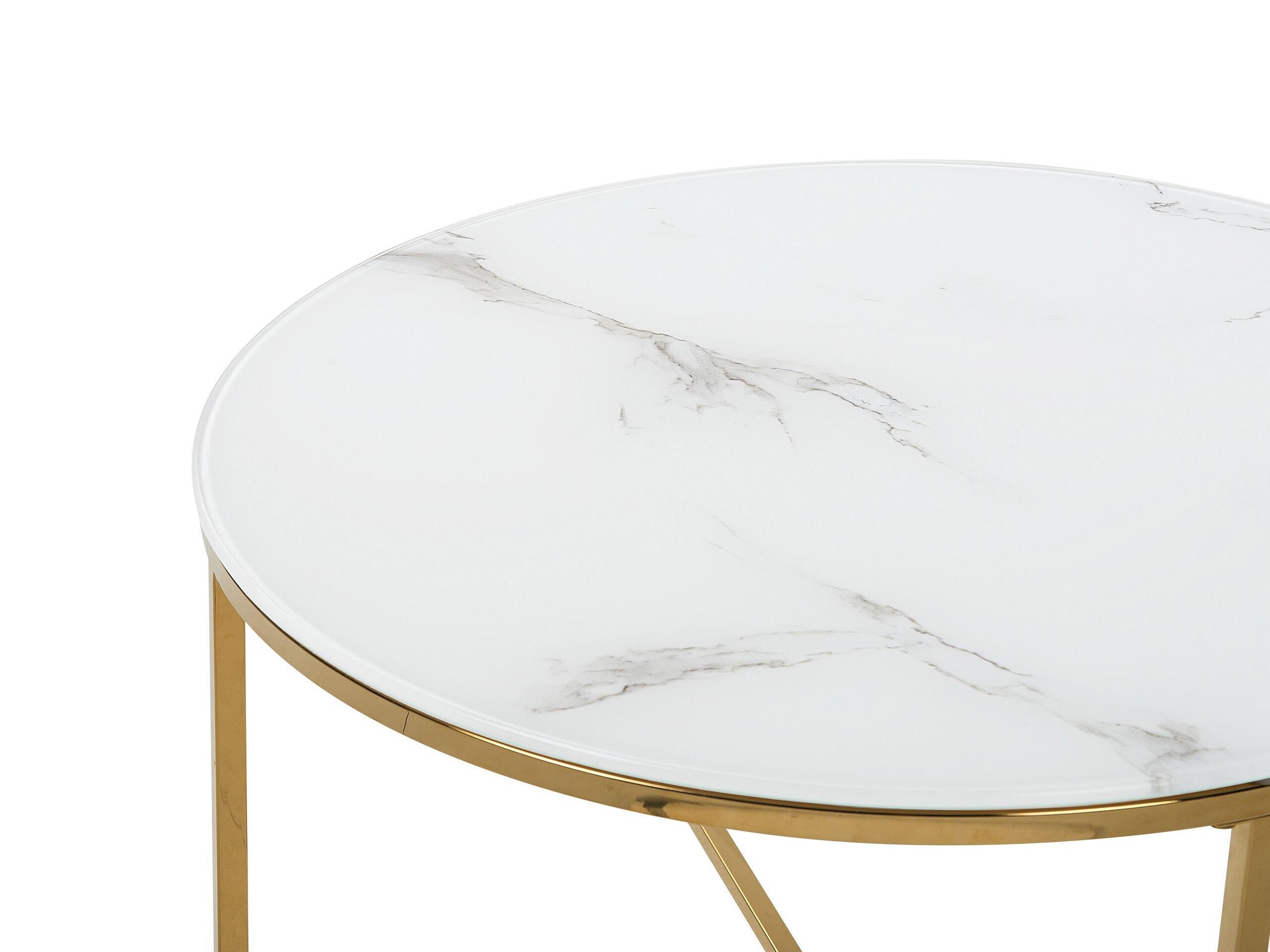 Beliani Table basse en Verre de sécurité Moderne QUINCY  