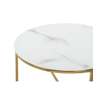 Beliani Table basse en Verre de sécurité Moderne QUINCY  