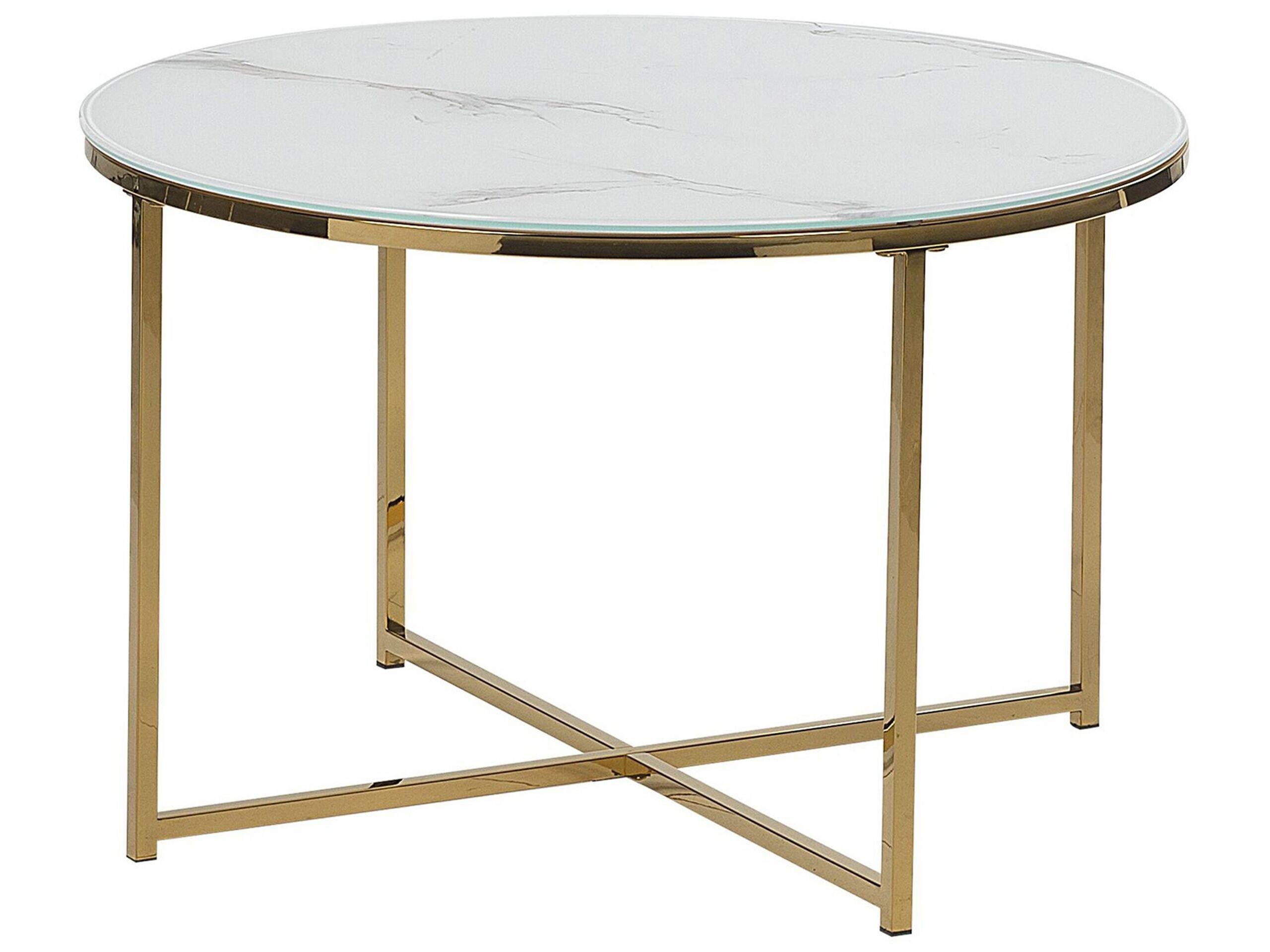 Beliani Table basse en Verre de sécurité Moderne QUINCY  