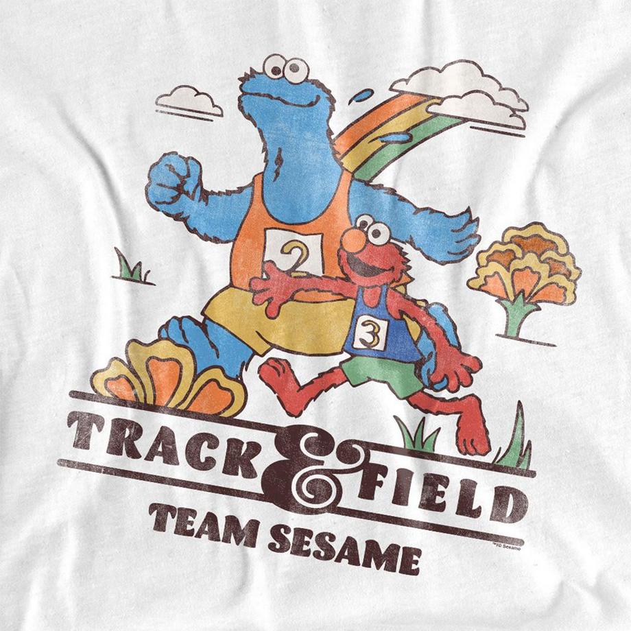 Sesame Street T-Shirt Manches Longues Track Field  