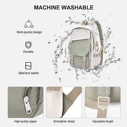 Only-bags.store Sac à Dos Scolaire Daypack 14 Pouces pour Ordinateur Portable Résistant à l'Eau  