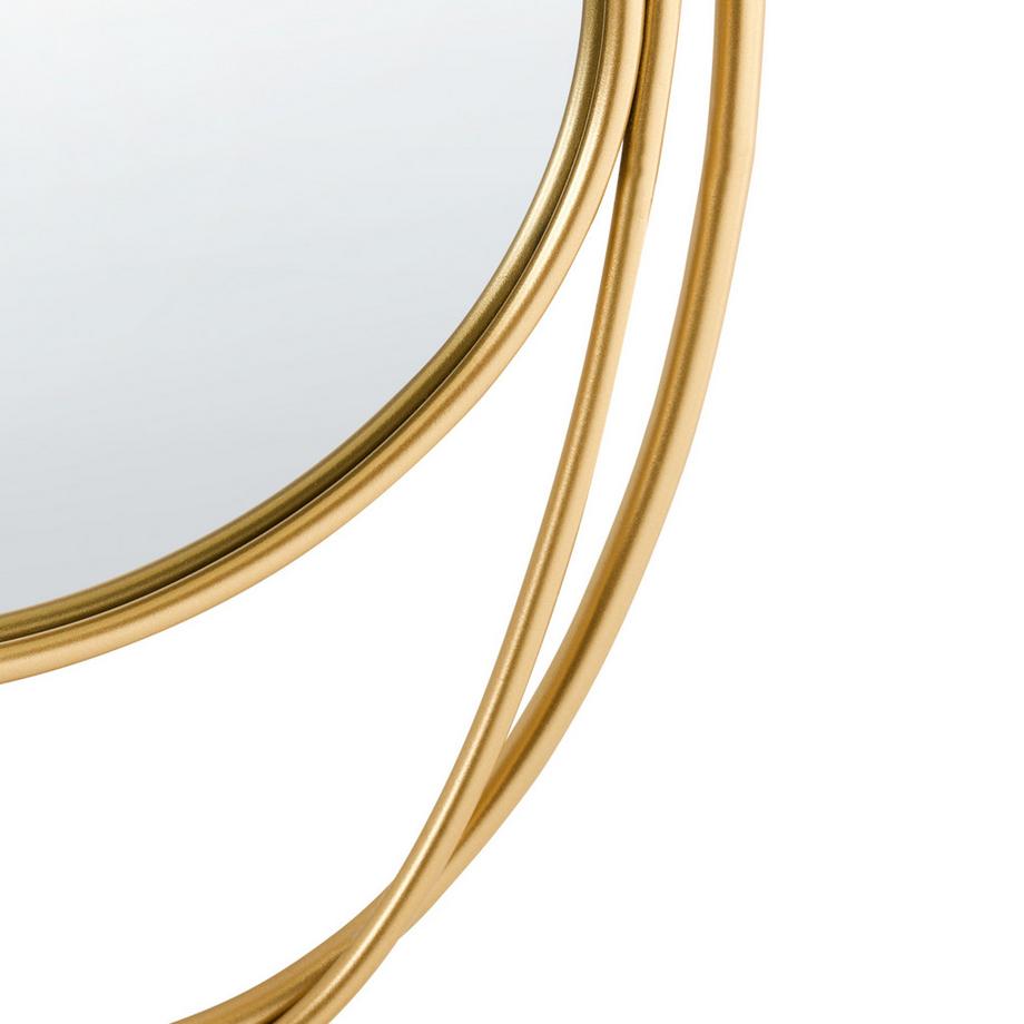 Beliani Miroir en Métal Rétro COURCY  