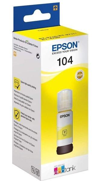 Image of EPSON 104 EcoTank Yellow ink bottle - ONE SIZE