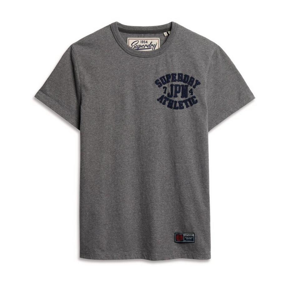 t-shirt a aniche corte vintage athletic chest