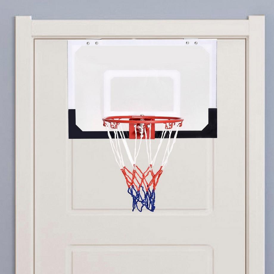 Northix  Ensemble de panier de basket-ball, panneau pour enfants avec anneau et filet 45 x 30 cm 