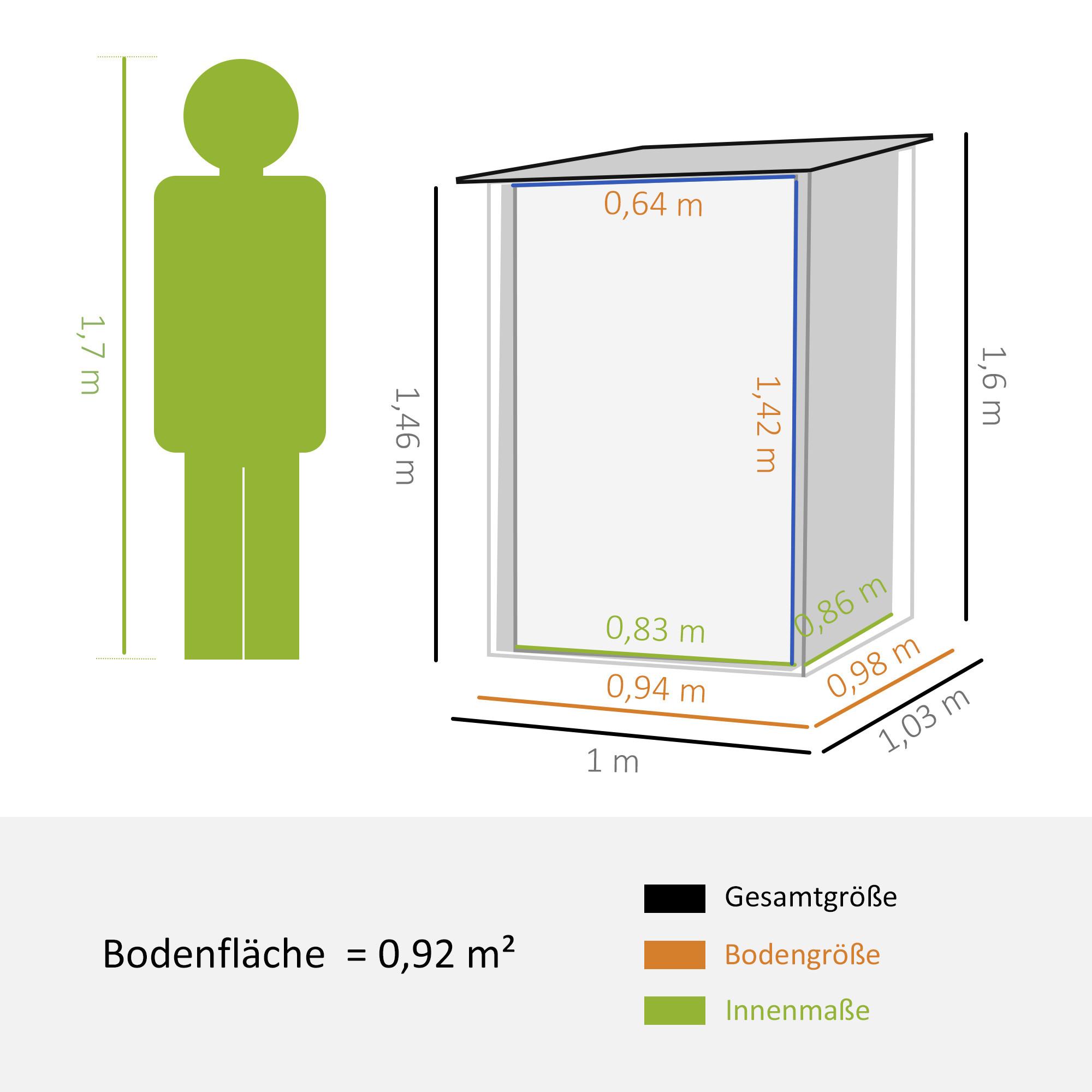 Outsunny Gerätehaus  
