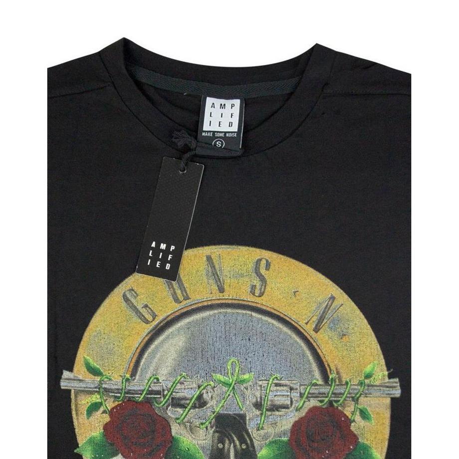 Amplified T-Shirt Senza Maniche Stampa Grafica Drum  
