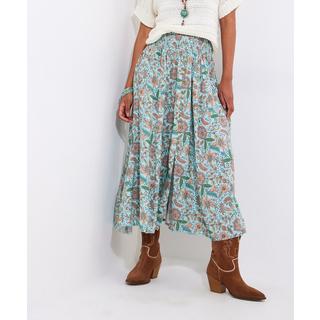 Joe Browns Jupe Maxi Florale Taille Froncée  