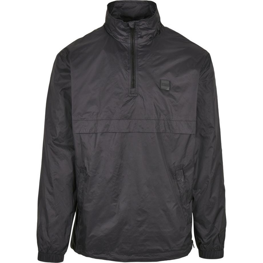 jacke stand up collar pull over