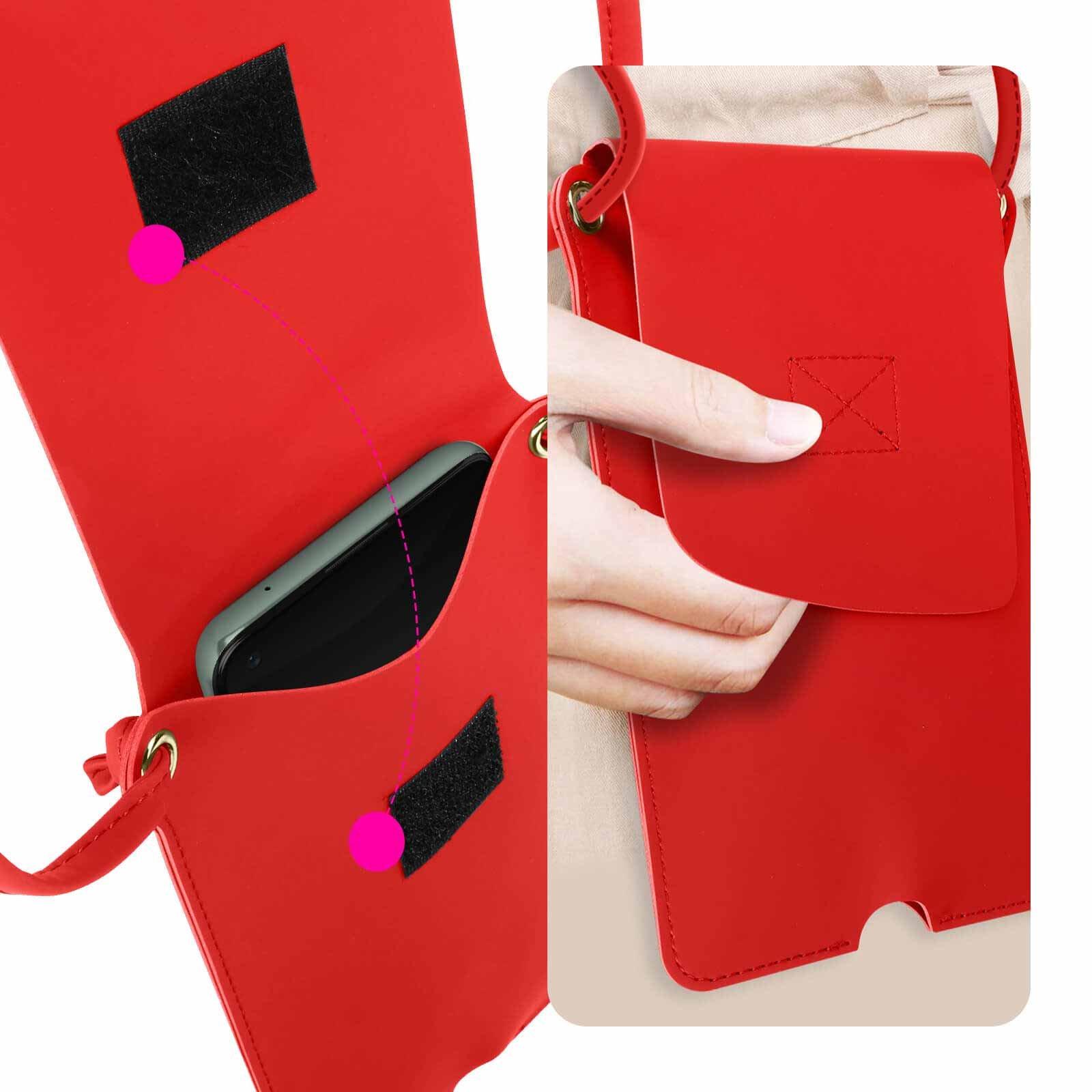 Avizar  Smartphone Kunstledertasche 