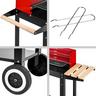 Tectake Grill BBQ  Rosso