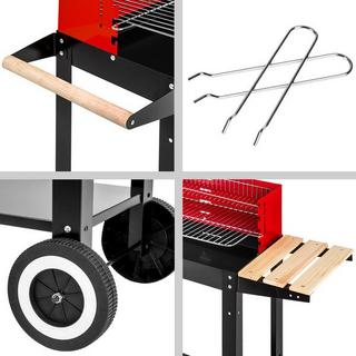 Tectake Barbecue charbon chariot  