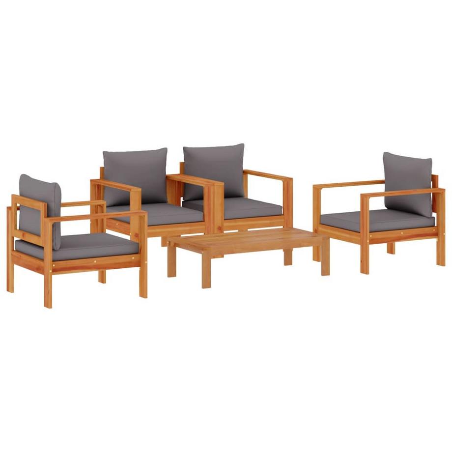 set salotto da giardino Legno
