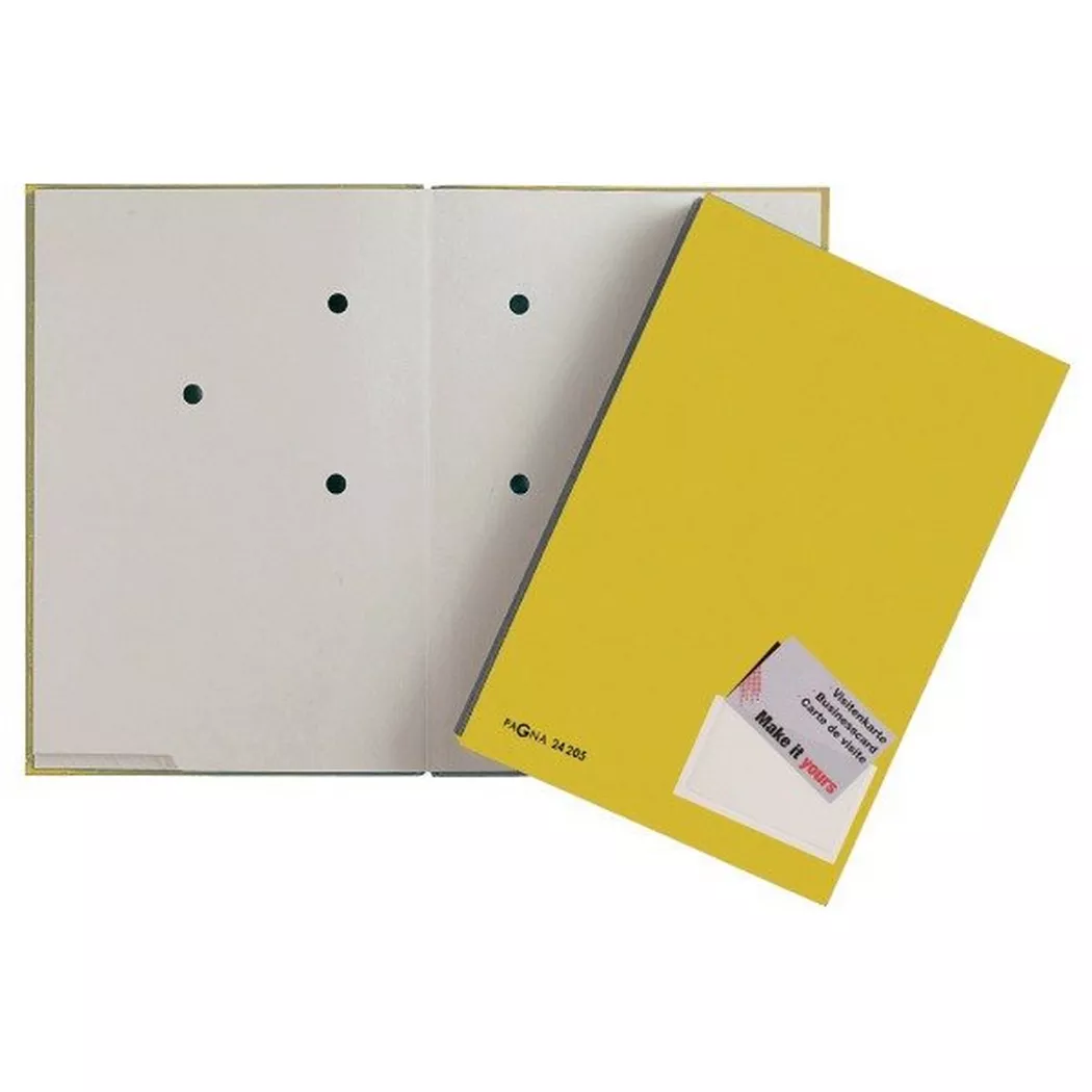 Pagna – Unterschriftenmappe A4 24205/05 gelb, 21cm
