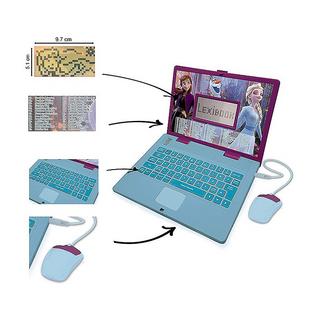 Lexibook  Disney Frozen Laptop für Bildungszwecke (DE/EN) 