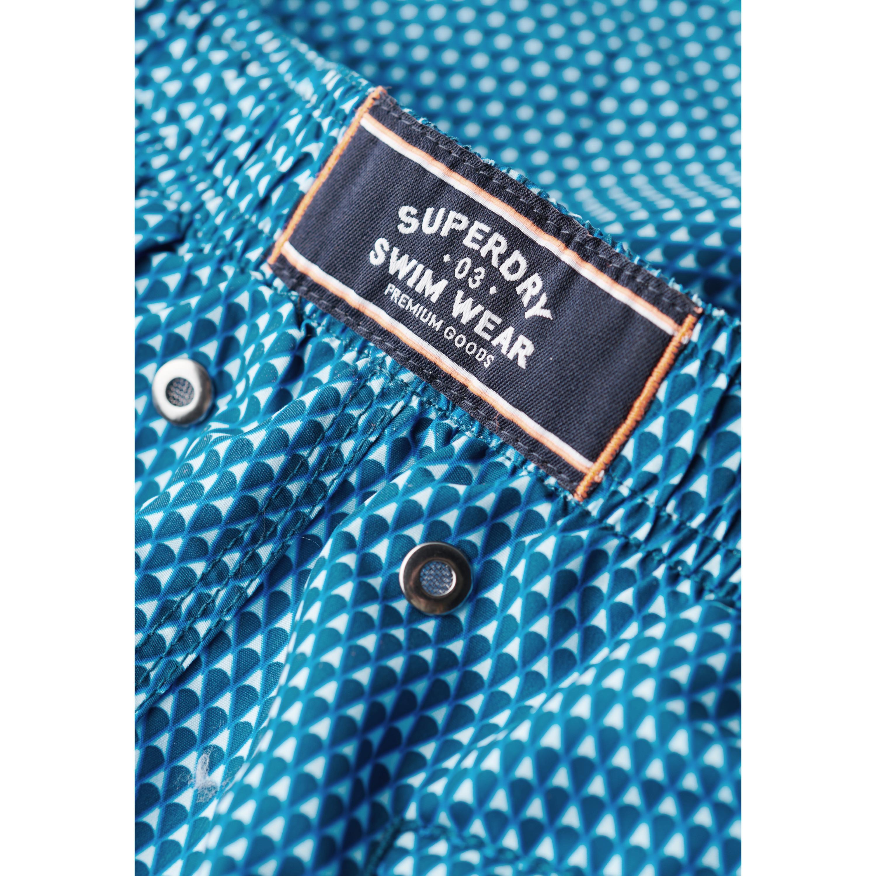 Superdry Bedruckte Badeshorts  