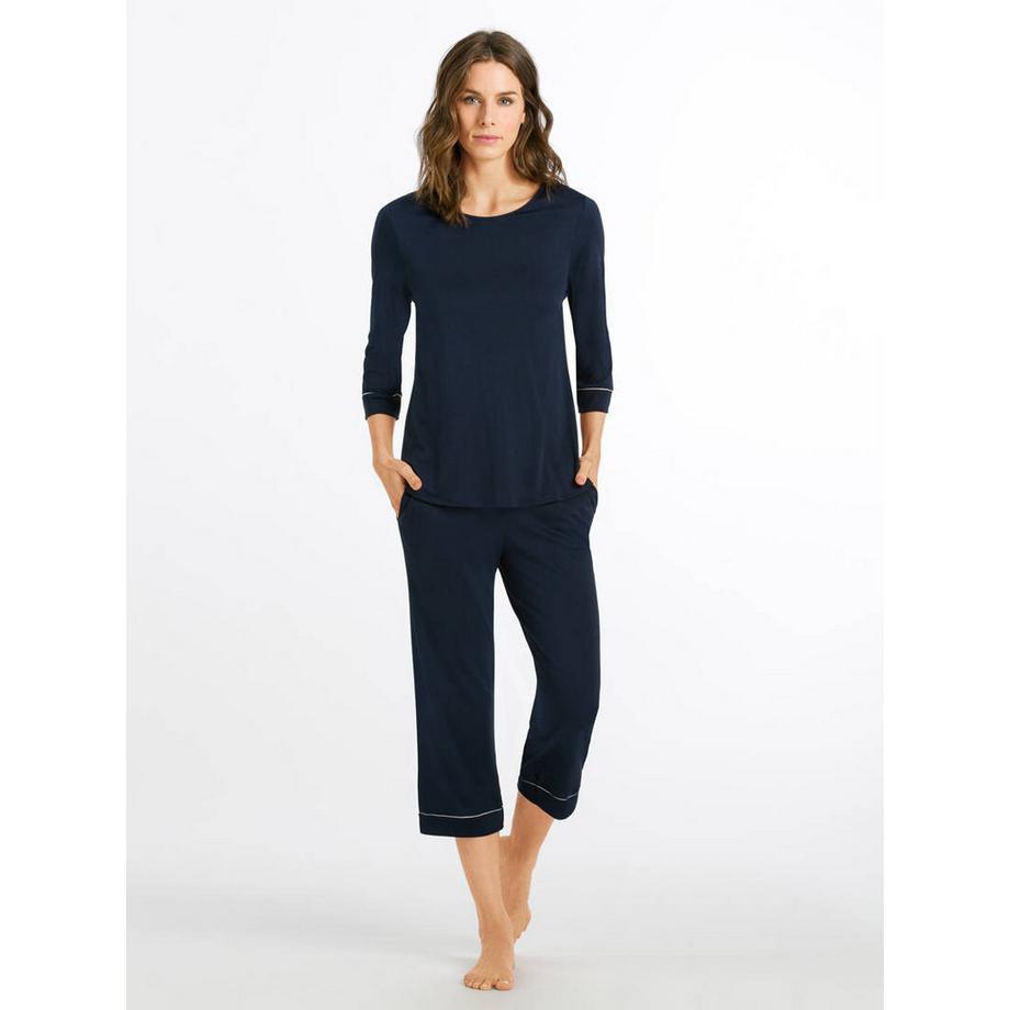 HANRO Natural Comfort Pyjama 3/4 long  