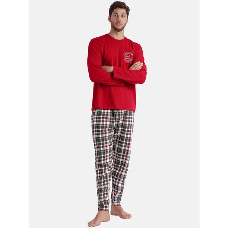 Admas  Pigiama loungewear pantaloni e top Christmas Nature 