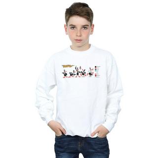 LOONEY TUNES  Daffy Duck Colour Code Sweatshirt 